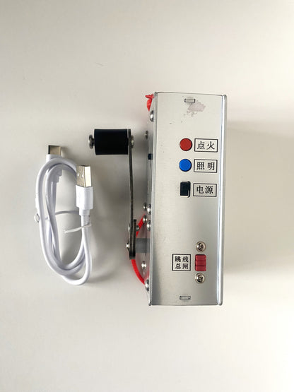 Hand Crank Emergency Radio with USB Charger & Lighter