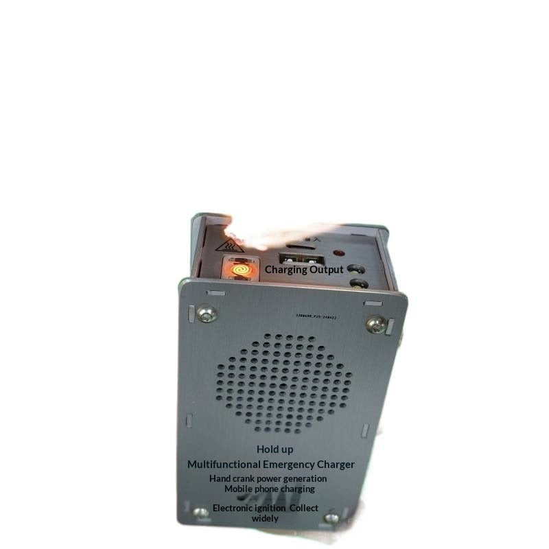 Hand Crank Emergency Radio with USB Charger & Lighter