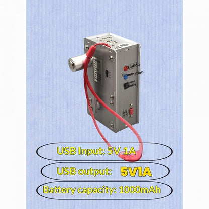 Hand Crank Emergency Radio with USB Charger & Lighter